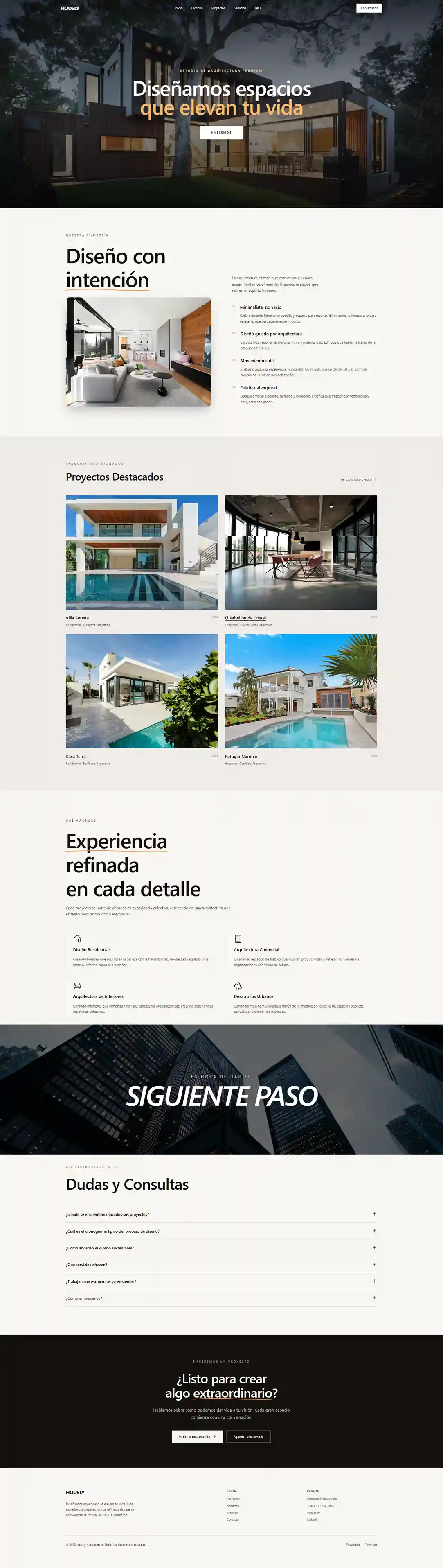 Desarrollo web de alto rendimiento para Inmobiliaria