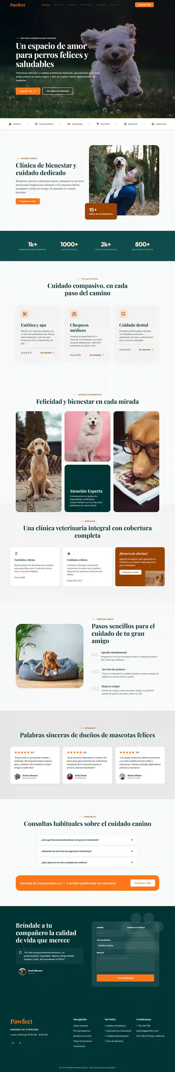 Diseño de marca para Veterinaria